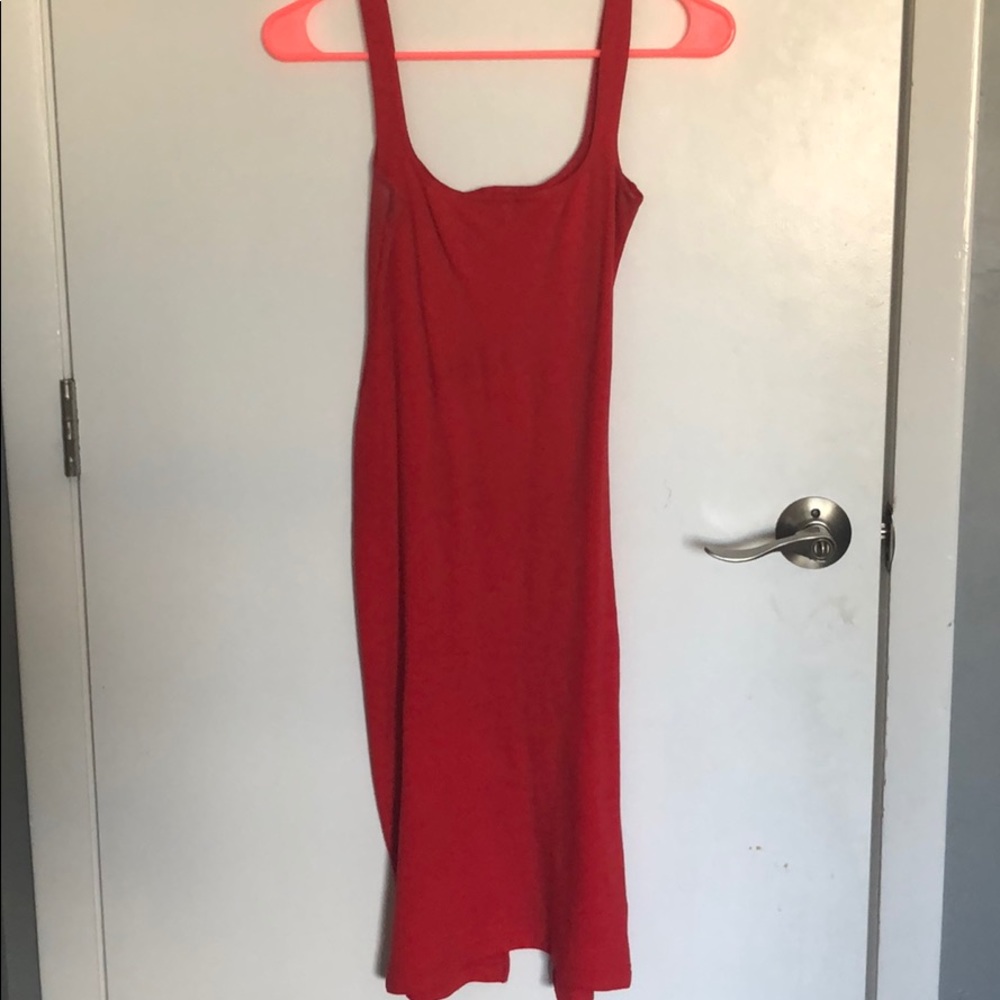 American Apparel Lady in Red